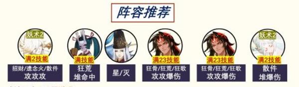 《阴阳师》邪神降临蛇魔打法阵容推荐