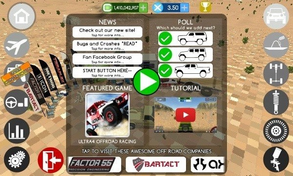 极限四驱越野修改版(Gigabit Off-Road) V1.05 安卓版