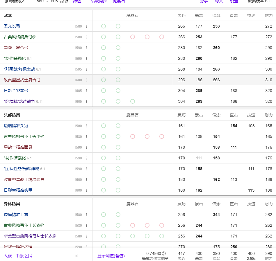 ff14素素配装模拟器位置介绍图2