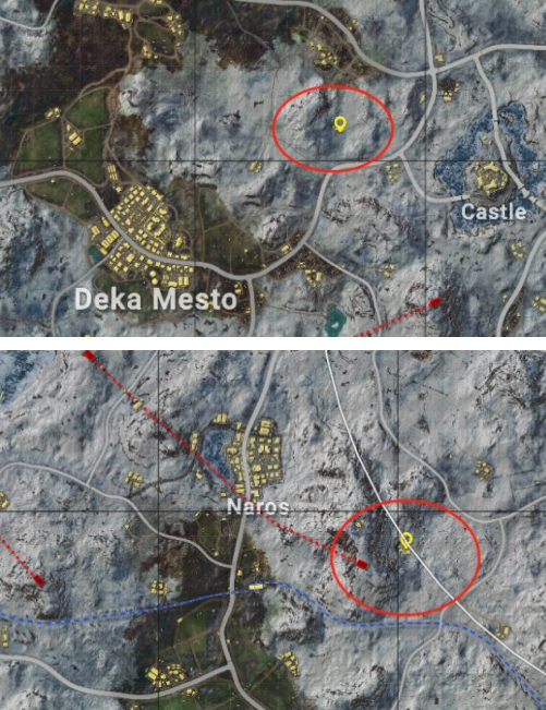 pubg维寒迪密室位置分享图3