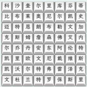 文字找茬大师篮球巨星2怎么过 篮球巨星2连上篮球巨星名字通关攻略图1