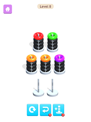 圈套圈颜色挑战手机版图1