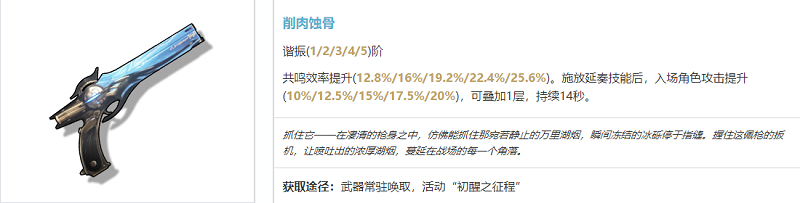 鸣潮秋水武器怎么选 秋水武器选择建议图1