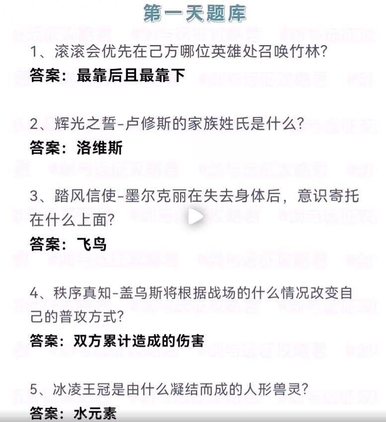 剑与远征诗社竞答七月第一天答案是什么 诗社竞答2024年7月第一天答案分享图1